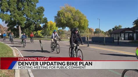 Denver asking for public input on bike plan